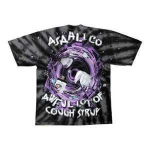 เสื้อยืดลำลองผู้ชายลายกราฟิกโลโก้วินเทจแบบกำหนดเอง พิมพ์ลายด้วยเทคนิคดิสชาร์จ ล้างสีแบบแอซิดวอช สไตล์ Y2k ผ้าคอตตอนหนานุ่ม ใส่สบายในฤดูร้อน - Product Image 2