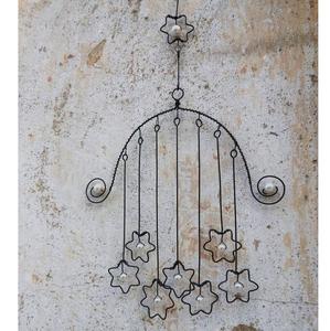 Adorno Navideño Moderno de Hierro Forjado Hecho a Mano con Diseño de Hada, Color Negro, para Decoración Navideña del Hogar - Product Image 4