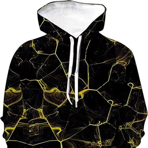 Sudadera con Capucha de Forro Polar para Hombre, Tallas Grandes, Casual, con Estampado 3D, Manga Larga, Holgada, para Invierno, Personalizable - Product Image 1