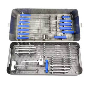 Juego de instrumentos de columna vertebral M.A SIDDIQUE INTERNATIONAL Instrumentos endoscópicos unilaterales con estuche Instrumento de columna vertebral autoclavable - Product Image 5