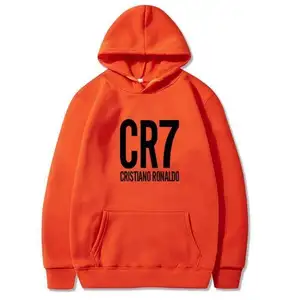 Bestverkopende Herfst Sweatshirts Mode Mannen Vrouwen Cristiano Ronaldo Cr7 Hoodies Warme Truien Hiphop Hoody Tiener Trainingspak