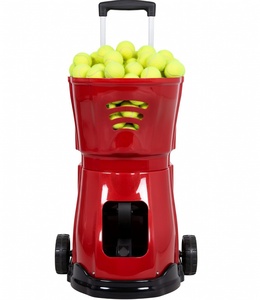 เครื่องยิงลูกเทนนิสอัจฉริยะระดับมืออาชีพ – เครื่องฝึกซ้อมแบบพกพาใช้พลังงานแบตเตอรี่พร้อมรีโมทคอนโทรล - Product Image 2