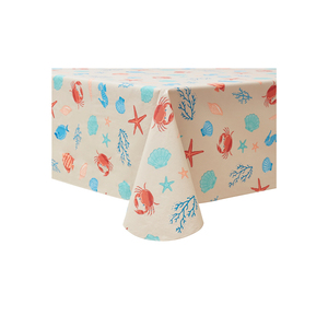 Best-seller Design Personnalisé Coton Matériau Fleur Impression Nappes de Noël Fournisseur Indien - Product Image 2