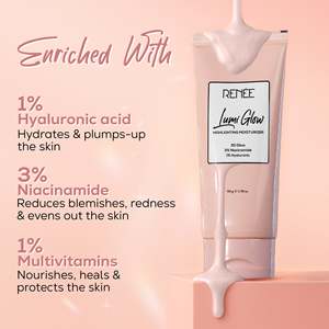 Crème hydratante illuminatrice Renee Lumi Glow 50g Base de maquillage - Product Image 4