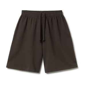 Shorts de course et d'entraînement pour homme en molleton décontracté 100% coton, écologiques, avec cordon de serrage, personnalisables, effet délavé vintage - Product Image 1