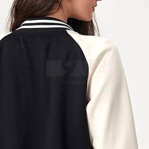 Hot Selling Custom Made Women's Letterman <b>Jackets</b> Unique Style with Cotton Filling for Winter Wholesale Price - Product Image 3