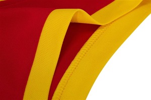 Vêtements de sport personnalisés, uniformes de basket-ball respirants en gros, impression par transfert thermique de haute qualité, vêtements d'équipe sans manches unisexes - Product Image 5