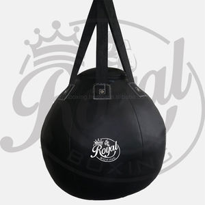 High Quality Customizable PU Leather Heavy Punching & Sand Bag PVC Inflatable Hanging Water-Filled Boxing MMA Gym Accessory - Product Image 1