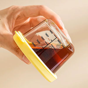 Juego de Platos de Vidrio para Niños al por Mayor con Tapa de Silicona, Plato de Vidrio para Alimentación de Bebés con Ventilación Extraíble y Escala - Product Image 2