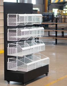 Adong siêu thị kim loại kệ cửa hàng hiển thị Kệ Gondola Kệ A34 kích thước tùy chỉnh giá tốt nhất - Product Image 4