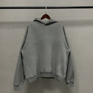 Sweat à capuche noir 100% coton pour hommes, impression numérique personnalisée, pull avec poche, sweats à capuche lourds de haute qualité - Product Image 3