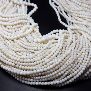 Perles de forme ronde lisse de pierres précieuses naturelles d'opale australienne pour la fabrication de bijoux 16 ''pouces - Product Image 4