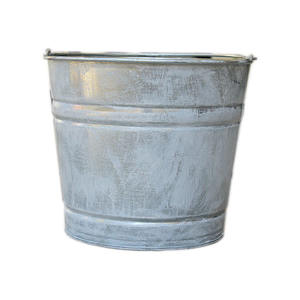 กระถางต้นไม้ชุบสังกะสีดีไซน์คลาสสิกทำด้วยมือแจกันดอกไม้โลหะสำหรับตกแต่งงานแต่งงาน - Product Image 4