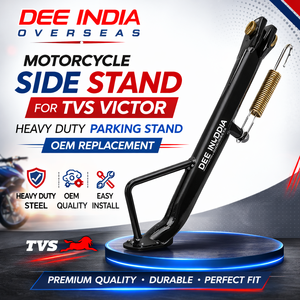 Soporte Lateral para Motocicleta TVS Victor |   Soporte de Estacionamiento Reforzado, Reemplazo OEM - Product Image 3