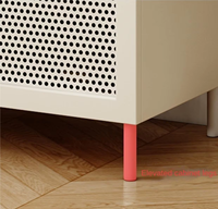 Armoire à chaussures Simple moderne grande capacité casier de stockage lumière luxe armoire à chaussures maison entrée porche armoire étagères à chaussures