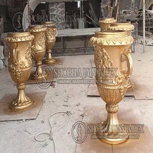 Maceta de Arte Floral para Flores Artificiales y Uso en Jardines, Diseño Moderno, Duradero y Ligero - Product Image 4