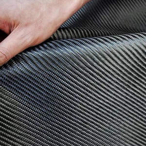 3K 160gsm 200gsm tejido de sarga tela de fibra de carbono seca 2x2 tela de fibra de carbono ligera - Product Image 2