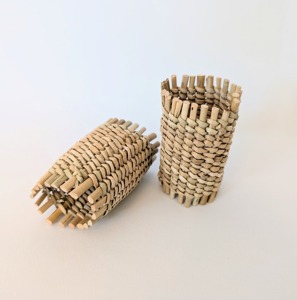 High quality sea grass <b>cloth</b> napkins ring seagrass straw napkin rings <b>table</b> decor centerpiece - Product Image 3