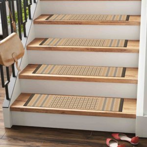 Beige Rug, Ethnic Pattern Printed Rug, Modern, Easy To Clean,Goblen - Product Image 5