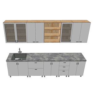 โมดูลตู้ไม้ธรรมชาติ 3M ทนความชื้น รุ่น BTB68018 สำหรับตู้ครัว - Product Image 2