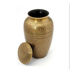 Vente chaude avec un prix raisonnable Urnes hautes faites à la main Accessoires funéraires Urne en métal Crémation Qualité d'exportation de haute qualité - Product Image 5