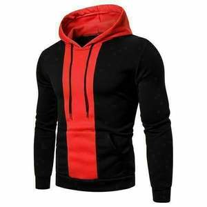 Sudaderas con Capucha de Moda para Hombre al por Mayor, Diseño Sólido, Ropa Casual Urbana, Sudaderas Deportivas Modernas, Servicio OME, 100% Algodón - Product Image 3
