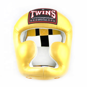 Protector de Cabeza para Boxeo, Nuevo Diseño Personalizable, Doble Color, Cara Abierta, Equipo de Protección de Alta Calidad, Cuero Vacuno Auténtico - Product Image 4