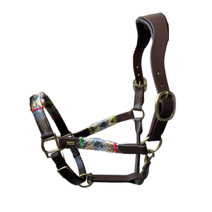 เสื้อโปโลแบบนุ่มมีสายคล้องคอลายม้าสไตล์อาร์เจนติเนี่ยนทำจากหนังฟอกฝาด้าอังกฤษย้อมสี - Product Image 1