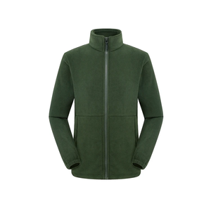 Chaqueta de forro polar micro para hombre recién llegada deportes de invierno al aire libre cálido a prueba de viento con puño elástico y cuello alto - Product Image 6