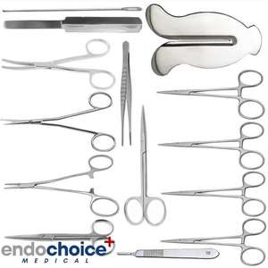 26-delige Mannenbesnijdenis <span class=keywords><strong>Set</strong></span> Ce Iso Gecertificeerde Roestvrijstalen Handmatige Chirurgische Instrumenten Voor Het Verwijderen Van De Voorhuid Van Mannen - Product Image 3