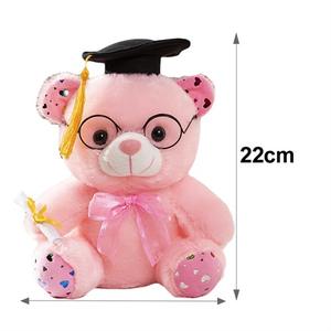 <span class=keywords><strong>Dr</strong></span>. Bear Teddybär Plüsch tier Universität Graduation Memorial Geschenk Anpassbares Logo für Geburtstags anlässe PP Baumwolle gefüllt - Product Image 5