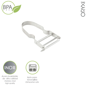 Éplucheur à pommes de terre en acier inoxydable 5 x 10,6 (hauteur) cm. - Product Image 1