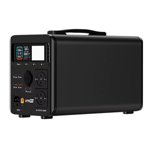 Générateur portable à onde sinusoïdale pure MPPT avec batterie LiFePO4 700W, alimentation solaire, allume-cigare, alimentation <span class=keywords><strong>de</strong></span> secours pour voiture - Product Image 2