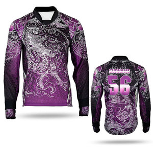 Camisetas de Paintball de Poliéster Sublimadas Personalizadas, Color Sólido, Impresión de Alta Calidad, Transpirables, Absorbentes de Humedad, para Verano, para Actividades al Aire Libre - Product Image 6