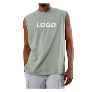 Trendy Custom Stringer Vest Gym Singlet Tank para Unisex construido con tela elástica para entrenamientos intensos y looks elegantes - Product Image 6