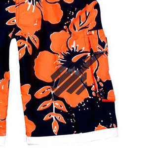 Short décontracté à sublimation pour homme 100% toile de coton léger et meilleur design dernier style motif solide - Product Image 6