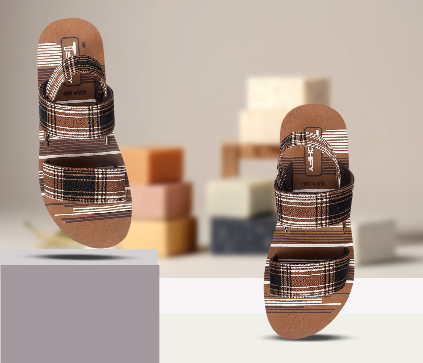 สีแทนลายตาราง