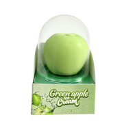 Crème glacée exotique la plus vendue avec croûte aux pépites de chocolat et saveurs pomme, citron, pêche, mangue, raisin, durian, ananas en sachet