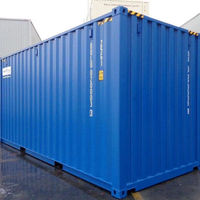 Conteneurs secs High Cube 40 pieds 40HC à succès, écologiques, certifiés ISO9001, d'occasion propres, disponibles à la location, couleur personnalisable