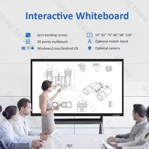 Smart Interactive Whiteboard 75 86 98 110 Inch Android Lcd 4k Smart Whiteboard Board Supplier 100 Inch Interactive Whiteboard