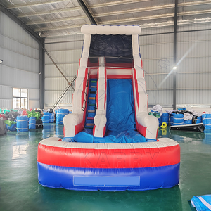 Custom <b>Inflatable</b> <b>Water</b> <b>Slide</b> Commercial Adult Kids Residential PVC <b>Slides</b> Blow Up Waterpark For Backyard - Product Image 3