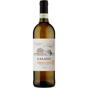 GALASSI Albana Dolce Di Romagna DOCG Sweet Italian Dessert <b>Wine</b> 750ml Floral Aroma 6 Bottles Per Box Made in Italy - Product Image 1
