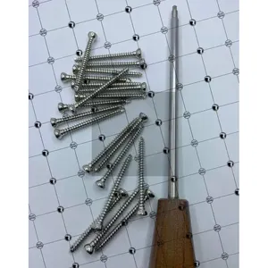 4.5mm Cortical <b>Screws</b> Self-Tapping 101pcs <b>Set</b> | 316L Stainless Steel OEM Surgical Implants | Dentavex corporation - Product Image 1