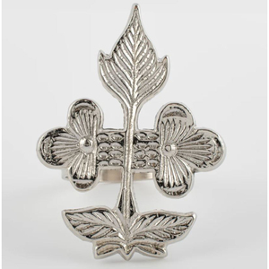 Fournisseurs en gros de couverts ronds de serviette faits à la main lot de 4 pinces à serviette pour la maison hôtel vaisselle fournitures de décoration - Product Image 3