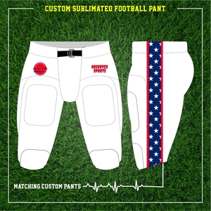 Customized American Football Jerseys Wholesale Cheap Price Sublimated Design Top American Football Jersey Manufacturer - Product Image 4