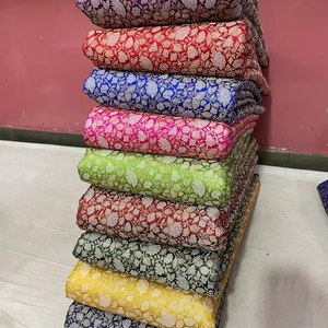 Tela Jacquard brocada con acabado elegante para prendas de fiesta de primera calidad y cortinas decorativas Personalización al por mayor - Product Image 1