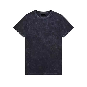เสื้อยืดฮิปฮอปผู้ชายคุณภาพสูง ล้างสีแบบแอซิด ทรงปกติ ผ้าโพลีเอสเตอร์/คอตตอน แขนสั้น ระบายอากาศได้ดี น้ำหนักเบา และเป็นผ้าที่ดีที่สุด - Product Image 1