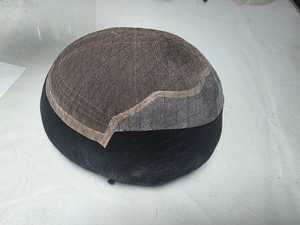 Q6 modèle crépus Curl cheveux humains toupet perruque Remy système de prothèse de cheveux indiens de Taz cheveux Bangladesh - Product Image 2