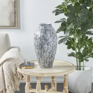 Vaso de flores naturais Madrepérola vietnamita para casa OEM | Vaso de mesa Madrepérola para sala de estar quarto presente aconchegante