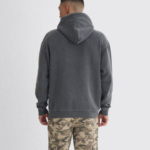 Custom Heavyweight Oversized French Terry Cotton Blended <b>Hoodie</b> 100% <b>Thick</b> Cotton Printed <b>Mens</b> Streetwear Printed Hoodies - Product Image 2